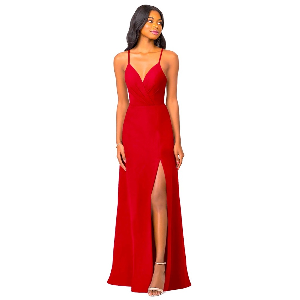 Azazie Everleigh *discontinued red* Bridesmaids Dress